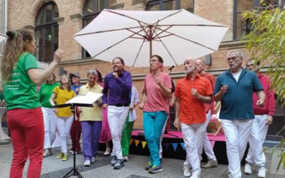 Singen unterm Regenbogen